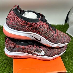 Nike Women's Air Zoom Fearless Flyknit 850426-009 Training Shoes Size 6.5 NIB